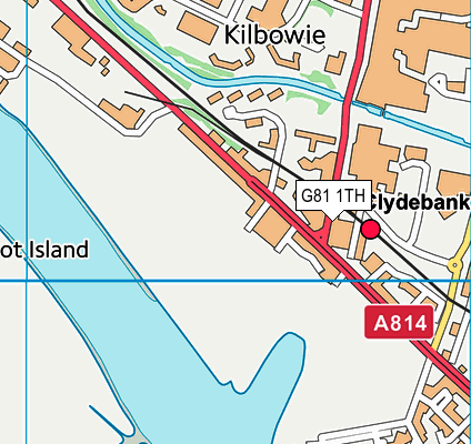 G81 1TH map - OS VectorMap District (Ordnance Survey) G81 1TH map - OS VectorMap District (Ordnance Survey)