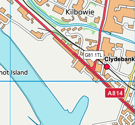 G81 1TL map - OS VectorMap District (Ordnance Survey) G81 1TL map - OS VectorMap District (Ordnance Survey)