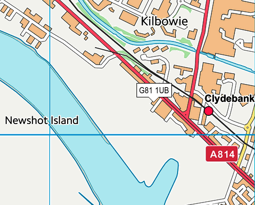G81 1UB map - OS VectorMap District (Ordnance Survey) G81 1UB map - OS VectorMap District (Ordnance Survey)