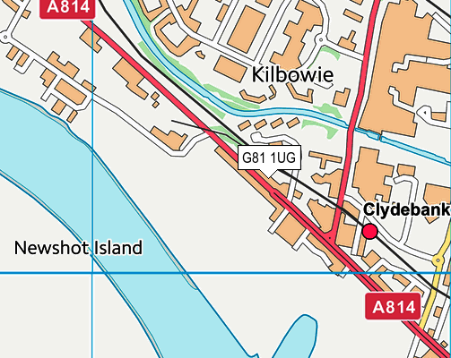 G81 1UG map - OS VectorMap District (Ordnance Survey) G81 1UG map - OS VectorMap District (Ordnance Survey)