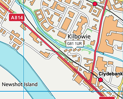 G81 1UR map - OS VectorMap District (Ordnance Survey) G81 1UR map - OS VectorMap District (Ordnance Survey)