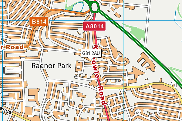 G81 2AU map - OS VectorMap District (Ordnance Survey) G81 2AU map - OS VectorMap District (Ordnance Survey)