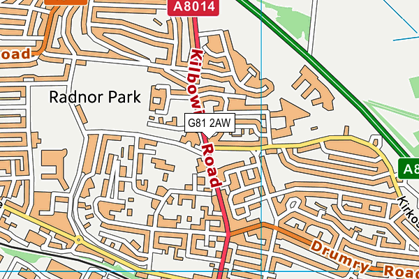 G81 2AW map - OS VectorMap District (Ordnance Survey) G81 2AW map - OS VectorMap District (Ordnance Survey)