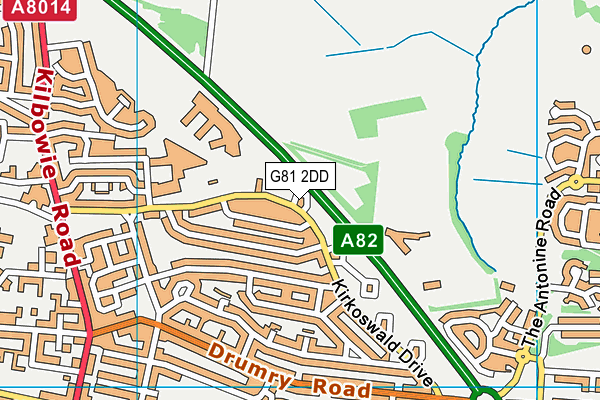 G81 2DD map - OS VectorMap District (Ordnance Survey) G81 2DD map - OS VectorMap District (Ordnance Survey)