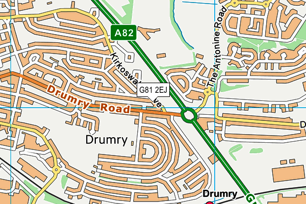 G81 2EJ map - OS VectorMap District (Ordnance Survey) G81 2EJ map - OS VectorMap District (Ordnance Survey)