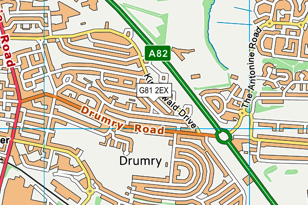 G81 2EX map - OS VectorMap District (Ordnance Survey) G81 2EX map - OS VectorMap District (Ordnance Survey)