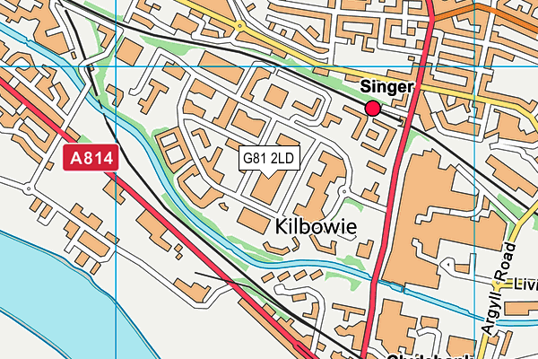 G81 2LD map - OS VectorMap District (Ordnance Survey) G81 2LD map - OS VectorMap District (Ordnance Survey)