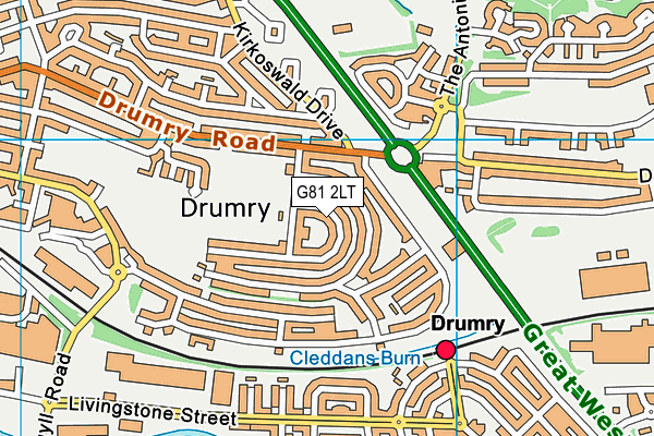G81 2LT map - OS VectorMap District (Ordnance Survey) G81 2LT map - OS VectorMap District (Ordnance Survey)