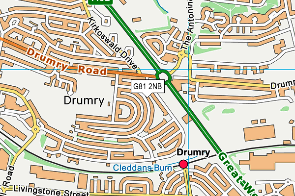 G81 2NB map - OS VectorMap District (Ordnance Survey) G81 2NB map - OS VectorMap District (Ordnance Survey)
