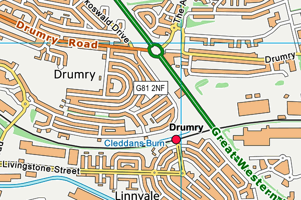 G81 2NF map - OS VectorMap District (Ordnance Survey) G81 2NF map - OS VectorMap District (Ordnance Survey)