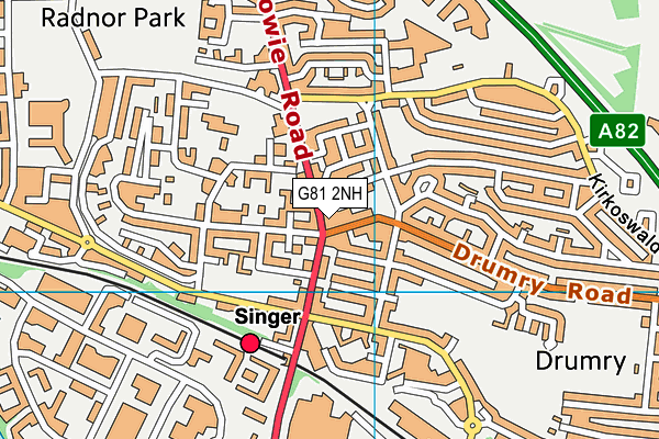 G81 2NH map - OS VectorMap District (Ordnance Survey) G81 2NH map - OS VectorMap District (Ordnance Survey)