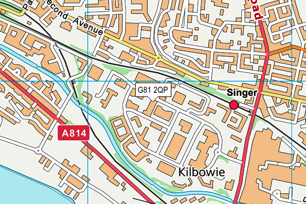 G81 2QP map - OS VectorMap District (Ordnance Survey) G81 2QP map - OS VectorMap District (Ordnance Survey)