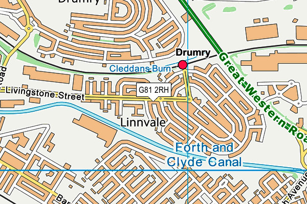 G81 2RH map - OS VectorMap District (Ordnance Survey) G81 2RH map - OS VectorMap District (Ordnance Survey)