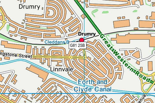 G81 2SB map - OS VectorMap District (Ordnance Survey) G81 2SB map - OS VectorMap District (Ordnance Survey)