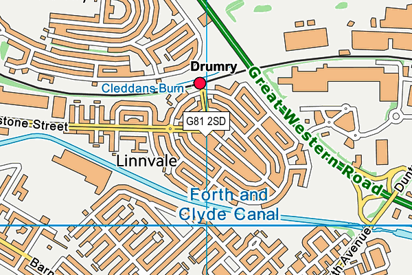 G81 2SD map - OS VectorMap District (Ordnance Survey) G81 2SD map - OS VectorMap District (Ordnance Survey)