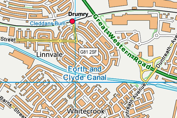 G81 2SF map - OS VectorMap District (Ordnance Survey) G81 2SF map - OS VectorMap District (Ordnance Survey)