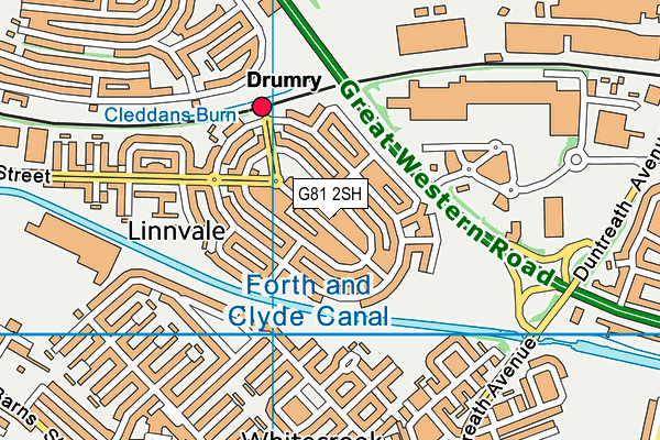 G81 2SH map - OS VectorMap District (Ordnance Survey) G81 2SH map - OS VectorMap District (Ordnance Survey)