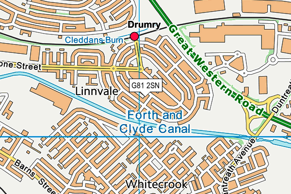 G81 2SN map - OS VectorMap District (Ordnance Survey) G81 2SN map - OS VectorMap District (Ordnance Survey)