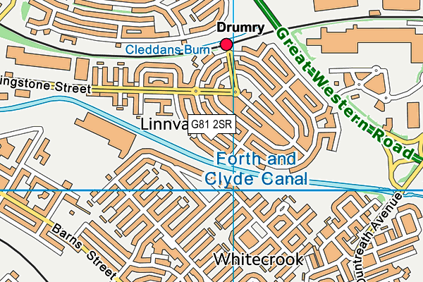 G81 2SR map - OS VectorMap District (Ordnance Survey) G81 2SR map - OS VectorMap District (Ordnance Survey)