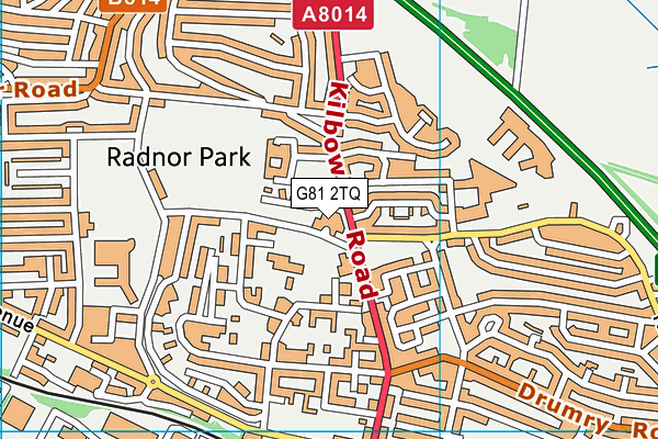 G81 2TQ map - OS VectorMap District (Ordnance Survey) G81 2TQ map - OS VectorMap District (Ordnance Survey)