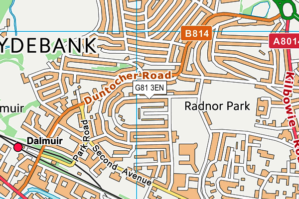 G81 3EN map - OS VectorMap District (Ordnance Survey) G81 3EN map - OS VectorMap District (Ordnance Survey)
