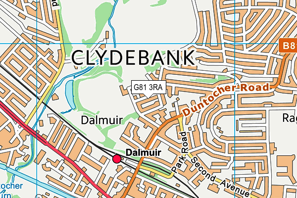 G81 3RA map - OS VectorMap District (Ordnance Survey) G81 3RA map - OS VectorMap District (Ordnance Survey)