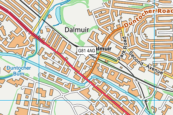 G81 4AG map - OS VectorMap District (Ordnance Survey) G81 4AG map - OS VectorMap District (Ordnance Survey)