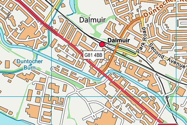 G81 4BB map - OS VectorMap District (Ordnance Survey) G81 4BB map - OS VectorMap District (Ordnance Survey)