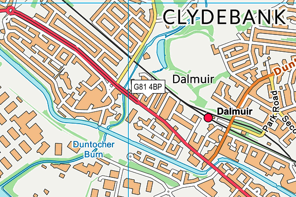 G81 4BP map - OS VectorMap District (Ordnance Survey) G81 4BP map - OS VectorMap District (Ordnance Survey)