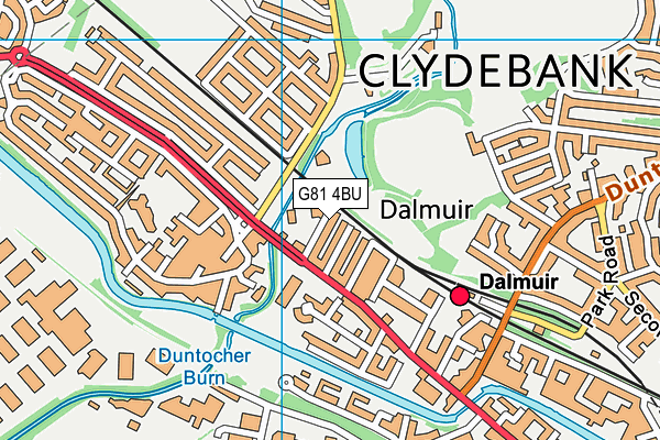 G81 4BU map - OS VectorMap District (Ordnance Survey) G81 4BU map - OS VectorMap District (Ordnance Survey)
