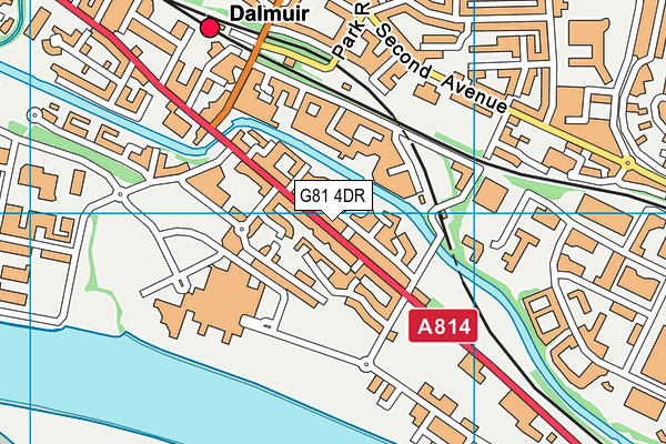 G81 4DR map - OS VectorMap District (Ordnance Survey) G81 4DR map - OS VectorMap District (Ordnance Survey)