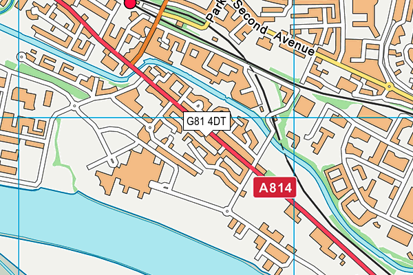 G81 4DT map - OS VectorMap District (Ordnance Survey) G81 4DT map - OS VectorMap District (Ordnance Survey)