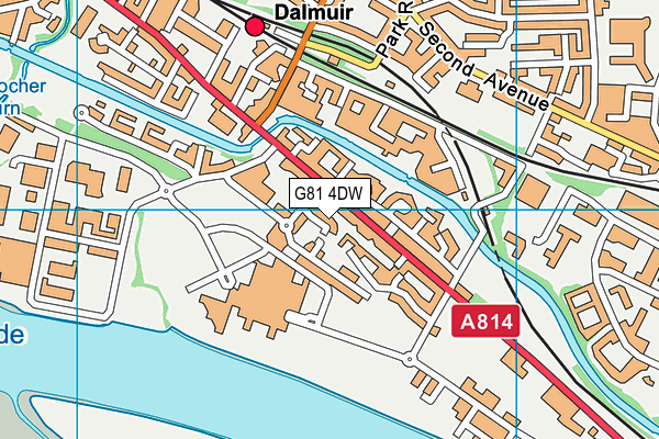 G81 4DW map - OS VectorMap District (Ordnance Survey) G81 4DW map - OS VectorMap District (Ordnance Survey)