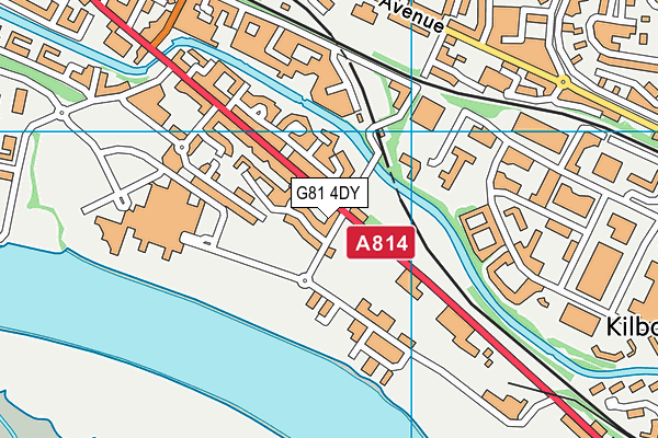 G81 4DY map - OS VectorMap District (Ordnance Survey) G81 4DY map - OS VectorMap District (Ordnance Survey)