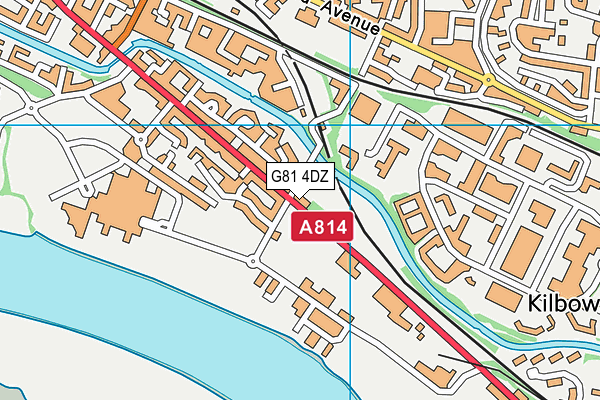 G81 4DZ map - OS VectorMap District (Ordnance Survey) G81 4DZ map - OS VectorMap District (Ordnance Survey)