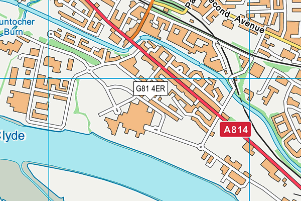 G81 4ER map - OS VectorMap District (Ordnance Survey) G81 4ER map - OS VectorMap District (Ordnance Survey)