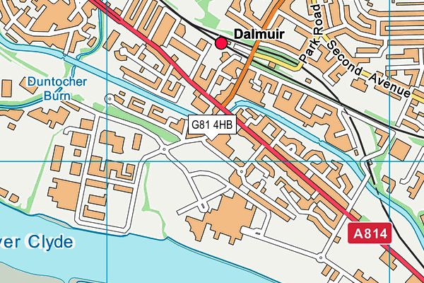 G81 4HB map - OS VectorMap District (Ordnance Survey) G81 4HB map - OS VectorMap District (Ordnance Survey)