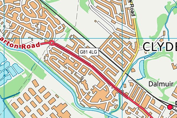 G81 4LG map - OS VectorMap District (Ordnance Survey) G81 4LG map - OS VectorMap District (Ordnance Survey)