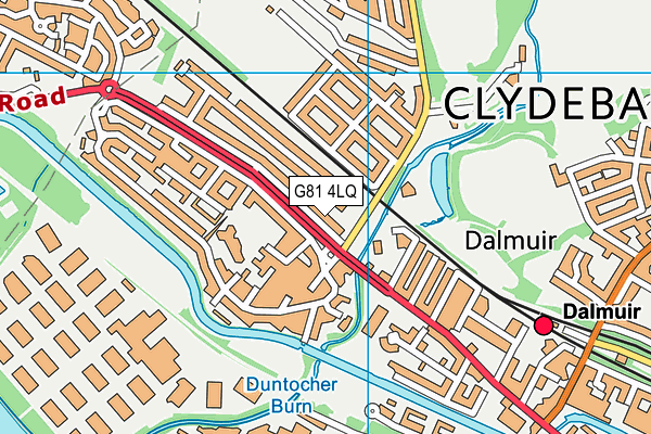 G81 4LQ map - OS VectorMap District (Ordnance Survey) G81 4LQ map - OS VectorMap District (Ordnance Survey)