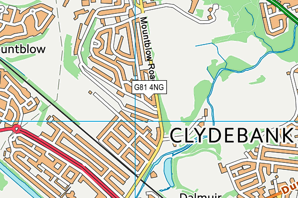G81 4NG map - OS VectorMap District (Ordnance Survey) G81 4NG map - OS VectorMap District (Ordnance Survey)