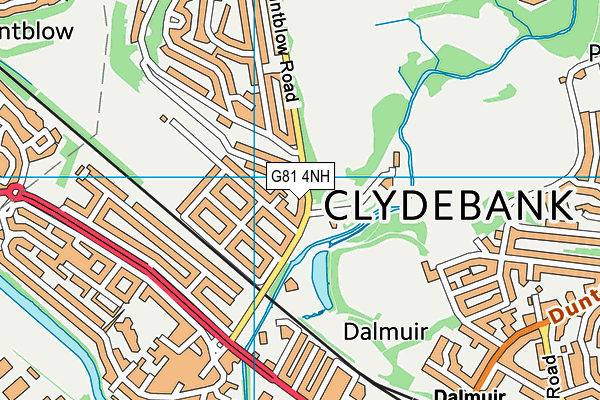 G81 4NH map - OS VectorMap District (Ordnance Survey) G81 4NH map - OS VectorMap District (Ordnance Survey)