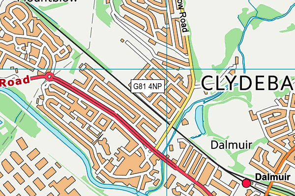 G81 4NP map - OS VectorMap District (Ordnance Survey) G81 4NP map - OS VectorMap District (Ordnance Survey)