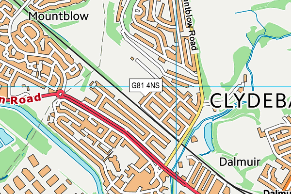 G81 4NS map - OS VectorMap District (Ordnance Survey) G81 4NS map - OS VectorMap District (Ordnance Survey)