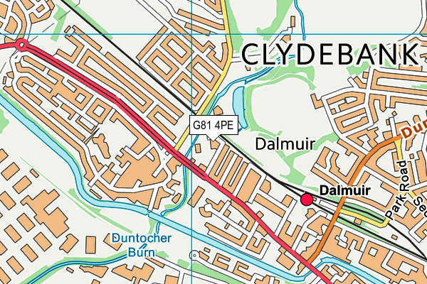 G81 4PE map - OS VectorMap District (Ordnance Survey) G81 4PE map - OS VectorMap District (Ordnance Survey)