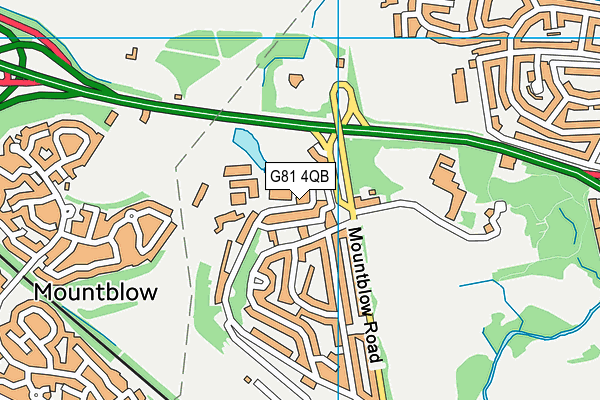 G81 4QB map - OS VectorMap District (Ordnance Survey) G81 4QB map - OS VectorMap District (Ordnance Survey)