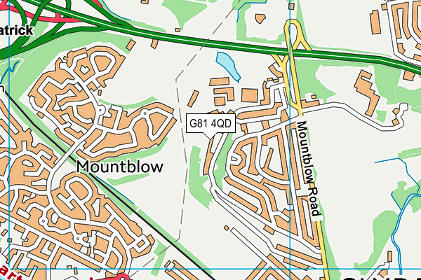 G81 4QD map - OS VectorMap District (Ordnance Survey) G81 4QD map - OS VectorMap District (Ordnance Survey)