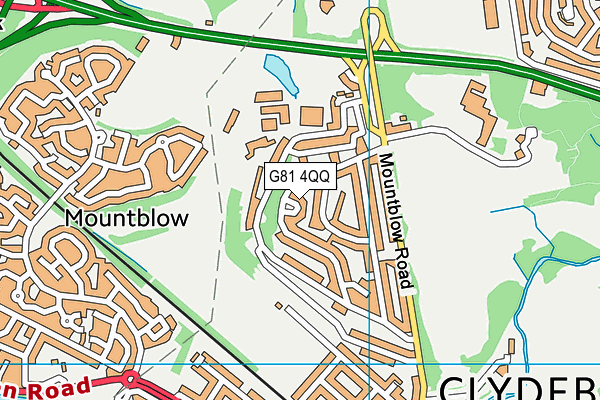 G81 4QQ map - OS VectorMap District (Ordnance Survey) G81 4QQ map - OS VectorMap District (Ordnance Survey)