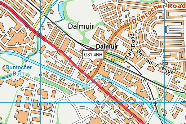 G81 4RH map - OS VectorMap District (Ordnance Survey) G81 4RH map - OS VectorMap District (Ordnance Survey)