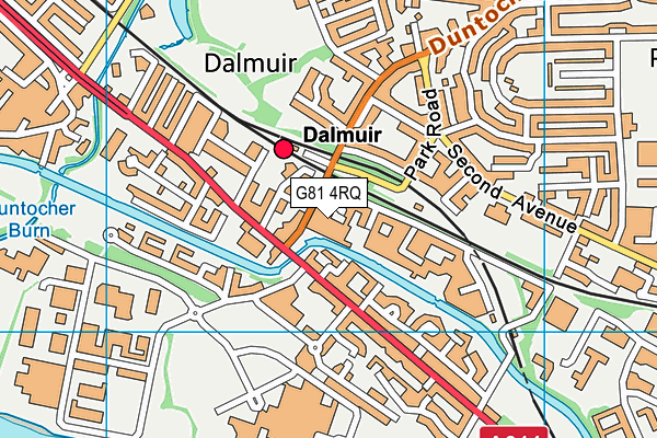 G81 4RQ map - OS VectorMap District (Ordnance Survey) G81 4RQ map - OS VectorMap District (Ordnance Survey)