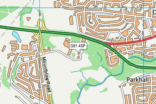 G81 4SP map - OS VectorMap District (Ordnance Survey) G81 4SP map - OS VectorMap District (Ordnance Survey)